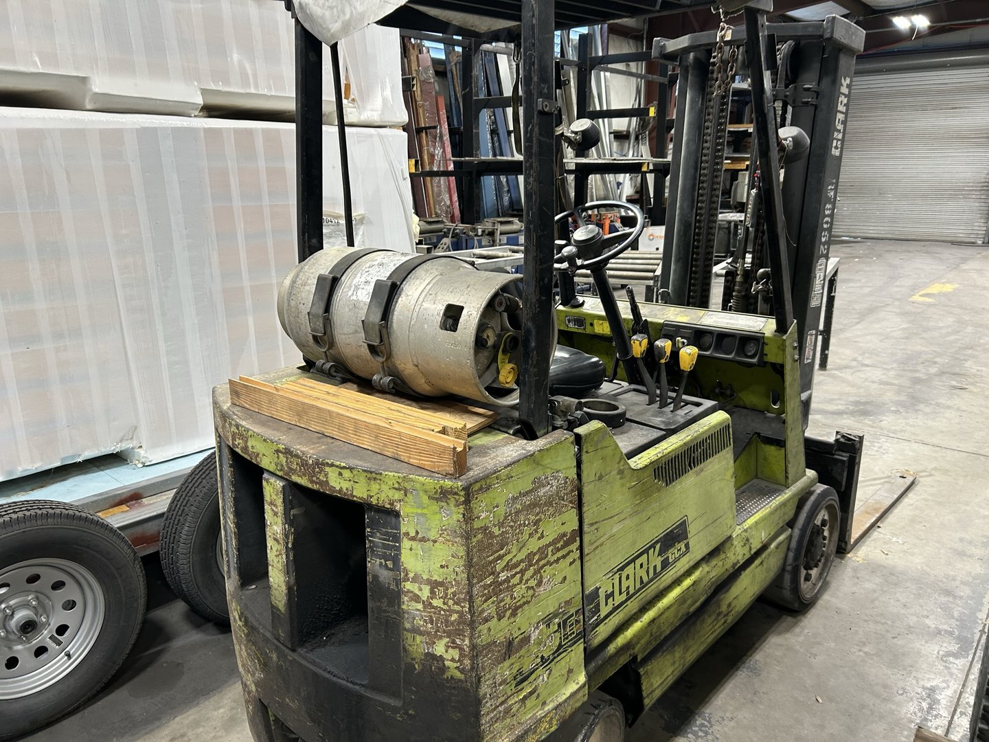 Clark LP forklift we recently purchased
