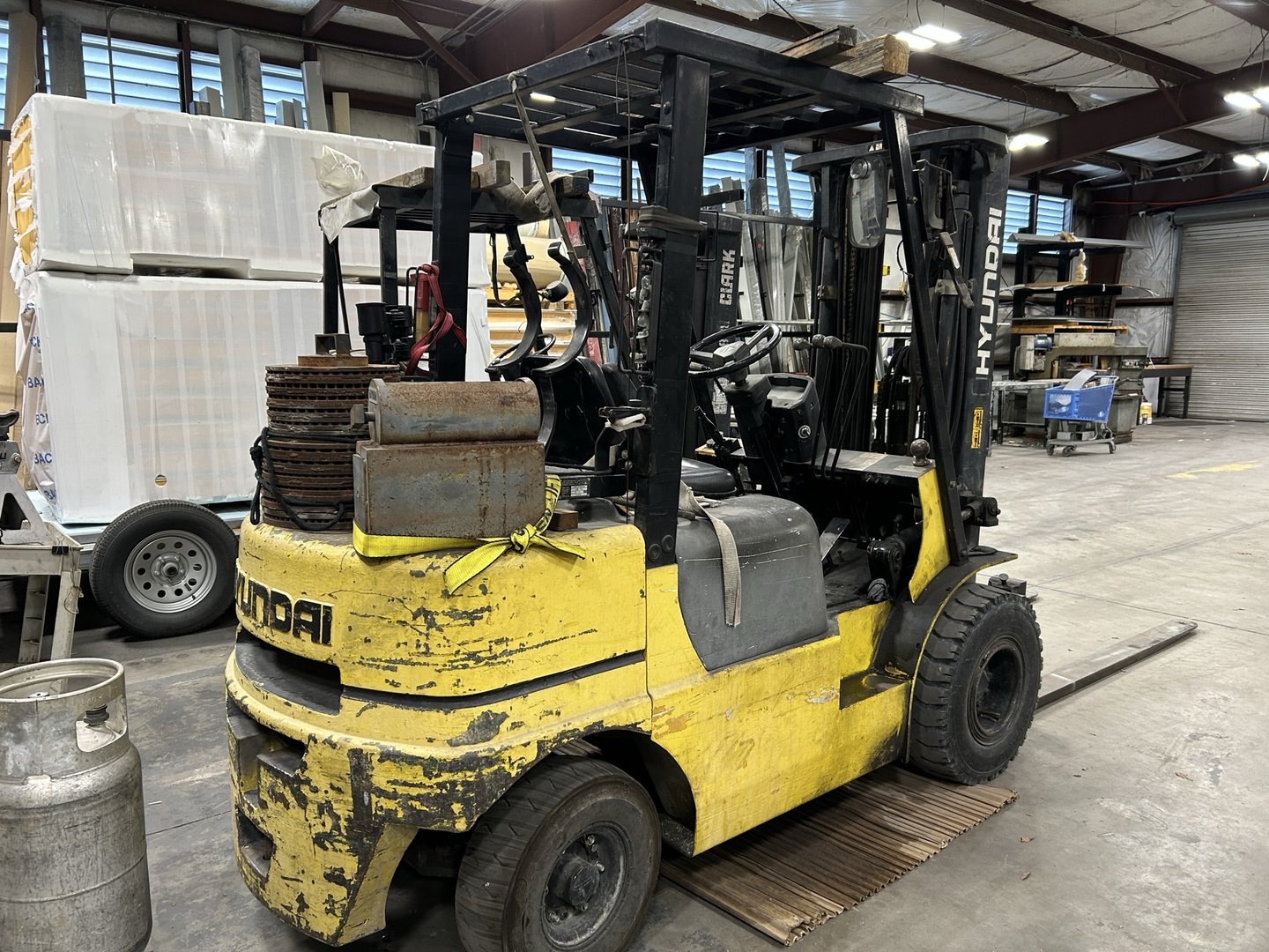 Hyundai LP forklift we recently purchased