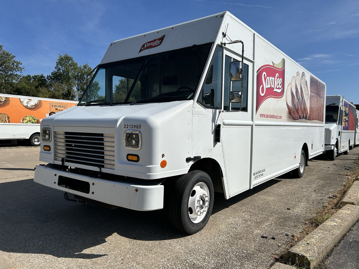 A Sara Lee bakery step van purchased from a route fleet owner