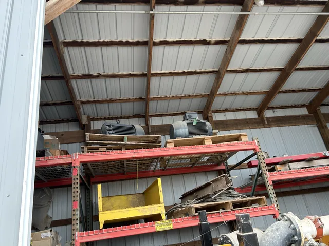 Additional view of rack-stored motor equipment